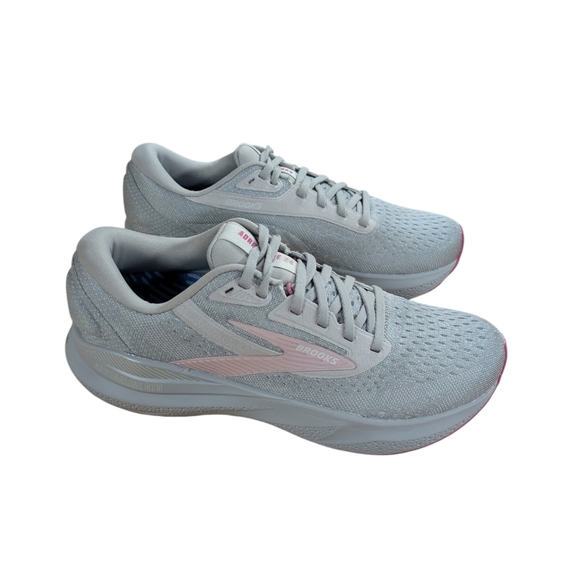 Brooks Adrenaline GTS 24 Gray Running Shoes Womens Size 9 - Picture 2 of 14